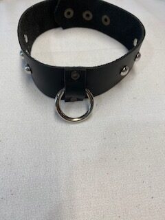 Leather play collar